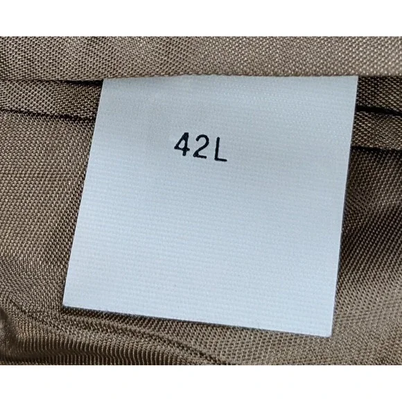 VTG Bachrach 42L Mens Sport Coat Jacket 46" Chest Made In USA - Picture 3 of 12